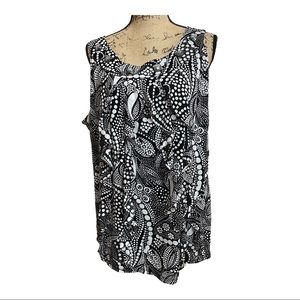 Style and Company Plus size sleeveless shirt
